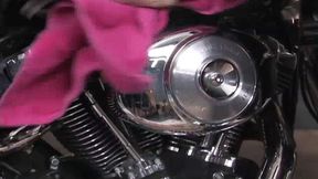 Biker Handjob Facial! (1st half mp4 sd)