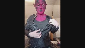 1 - Haunted silicone mask slimey transformation that takes over its host