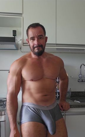 Giant Cock in Underwear