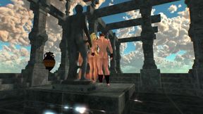 Hot Orgy with Futanari Blonde