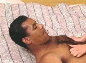Stockinged brunette gets her tight butt hole slammed by black fella