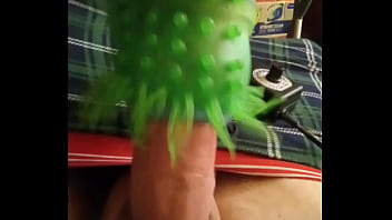 Fuck machine and vibrating cock