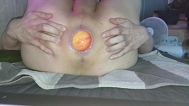 Fun with fruits and vegetables (amazing gapes)