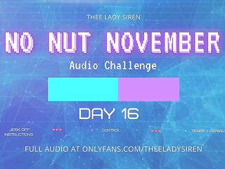 No Nut November Audio Defiance Day 16