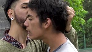 LatinLeche - Beautiful hard sensual kissing at the beach