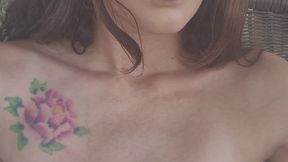 Topless Lipstick and Smoking Fetish
