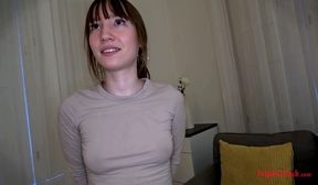 cute petite brunette loves big asian cock amwf interracial