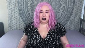 Look At Me - BBW femdomme Nimue Allen scolding dominant girlfriend humiliation - MP4