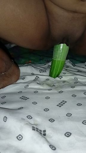 Cucumber enthusiast Jumping on Cucumber