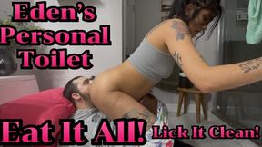 Eden's Personal Toilet! - Eden Hope