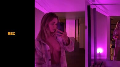 Babe gets her tight body squeezed by hungry fingers while big round ass jiggles