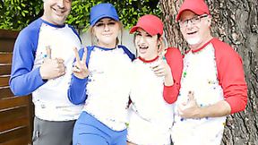 ”Softball Diamond step daughter Prick Down - April Snow, Taylor Blake”