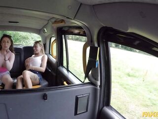 Fake Taxi Stacy Seran and Princess Paris Hawt Summer Screwing