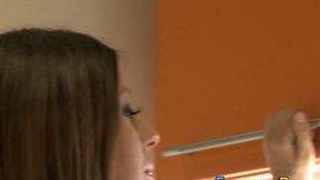 Classy lady takes anal pounding