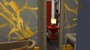 indian stepmother and stepson take a bath together