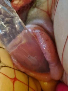 Mistress X &ndash; Gina&rsquo;s Pretty Pumped Pussy Fucked with a Dildo