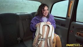 Fake Taxi MILF trades her shaven snatch for a ride