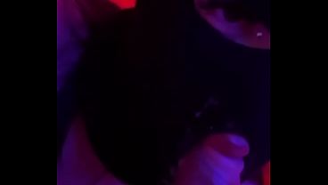 Enjoying my big cock