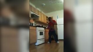 Black Twinks' Kitchen Banging1