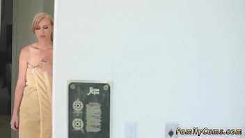 Stepdaddy and buddy'_s stepdaughter almost caught by stepmom