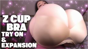 Z Cup Bra Try On And Expansion