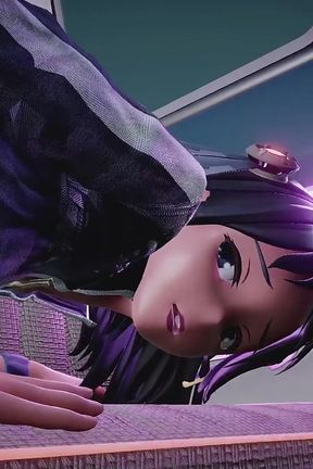 Futa with Auto Dildo (public Sex) (futa Shemale)