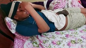 Stepbrother Naked Sneaking Out Of The Bathroom (3)