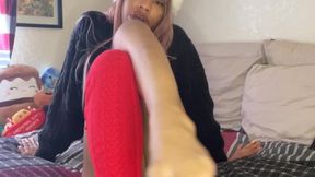 Christmas Sock Lover JOI