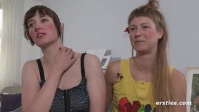 Mädels aus Norddeutschland haben leidenschaftlichen Sex