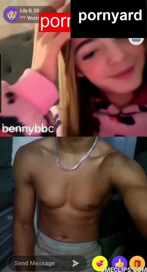Amateur teen reacts to homemade porn