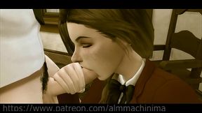 Cute university girl sucks for better grades - TALES FOR ADULTS SHORT STORY SERIES