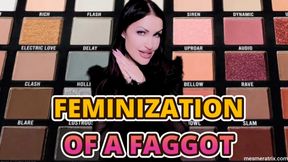 FEMINIZATION OF A FAGGOT