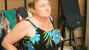 ”Chubby Old Woman Sucks Young Shaft”