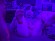 this thick bunny bitch gets fisted by his girlfriend