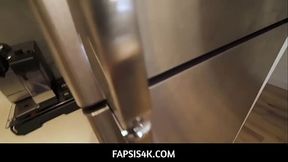 FapSis4K  -  Young Petite Teen stepsister Catalina Ossa BM Fuck From stepbrother POV