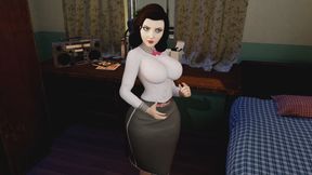 Elizabeth Bioshock pounded by Black Monster Cock