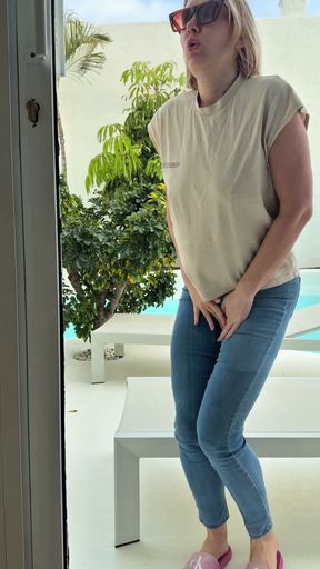 Locked on the Balcony I Pissed Myself Into My Jeans