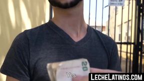 LecheLatinos.com - Stunning young Latino barebacked by a stranger in a raw, intense f
