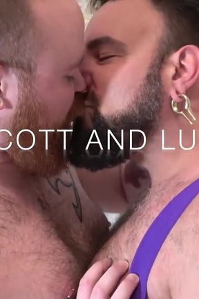 Bearfilms Luis Vega Finds Pleasure with Scott Carson Hard Cock