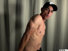 Showing off hot muscular body of gypsy boy Ignacio Ramos