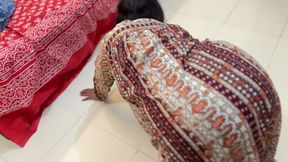 Big Ass Egyptian Hot Maid Stuck Under Bed & Naked Her Ass