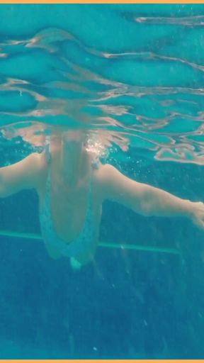 Memorable moment from &quot;Wifey stuns everyone in amazing hot one piece bathers and flashes her perfect tits.&quot;