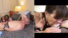 Granny Bijou: Deep Throating, Moaning, Cocksucking Old Slut CAMS245M