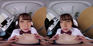 Asian beauty radiates sultry charm in a daring Japanese POV VR fantasy