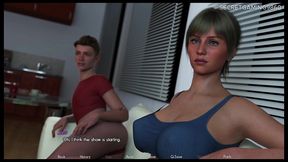 horny femboy anal fuck with busty hot trans stepmom - alternative shemevolution (part 03) by littlemedved