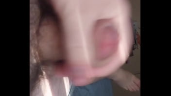 stroking my cock till cum