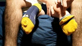 Boyfriend Tickles Argentine Girlfriend's Feet - Crocs & Socks Removal - Part 1