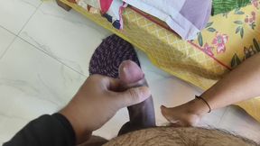 Jija Ji Seduced by Saali's Sexy Body Fucked Her Pussy and Ass