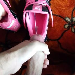 Nike Shox NZ Cumming inside