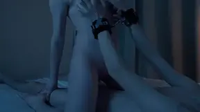 Switch couple cum together after wild pegging with the new multi-orgasm Strap-on-me - Red-and-Violet